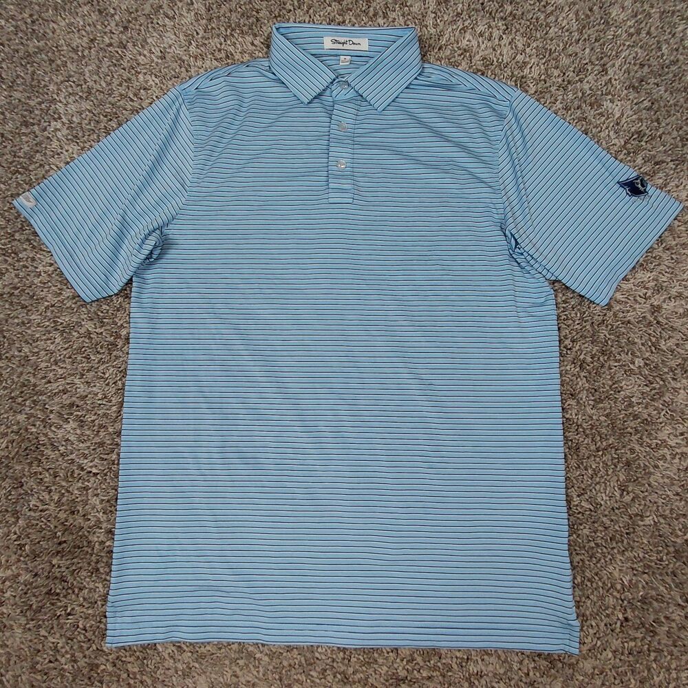 Straight Down University Of Louisville Cardinals Golf Club Polo Shirt Mens M